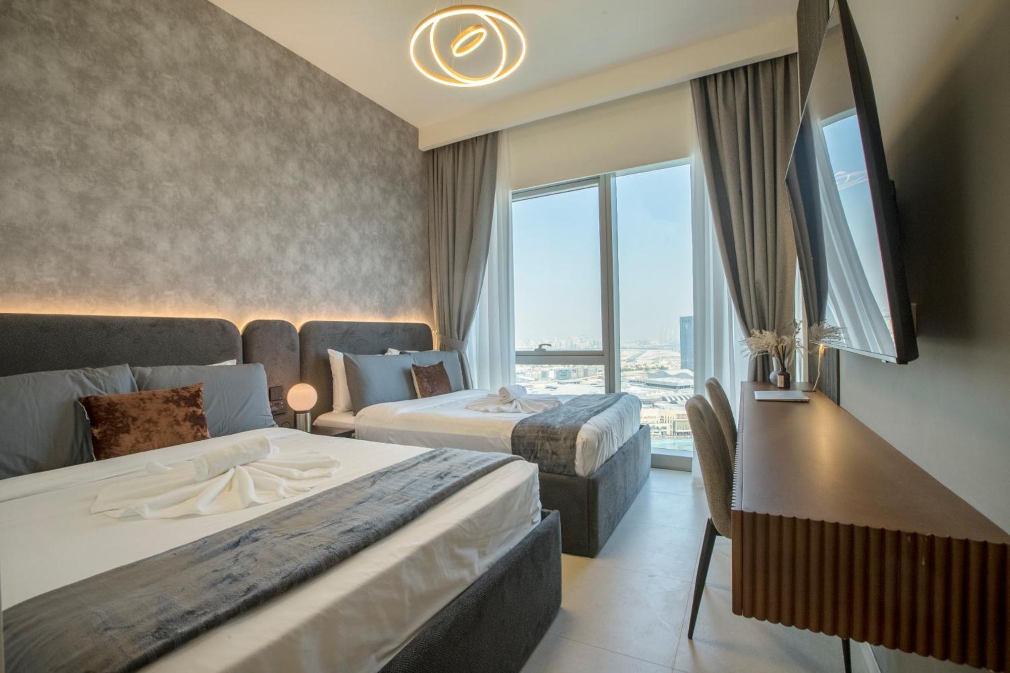 Apartment Full Burj Khalifa And Fountains Views *