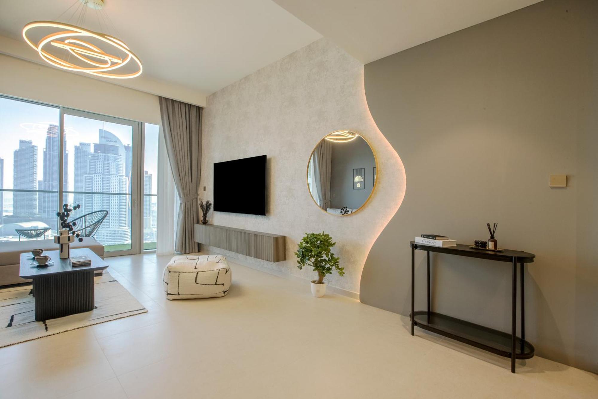 Full Burj Khalifa And Fountains Views Apartment