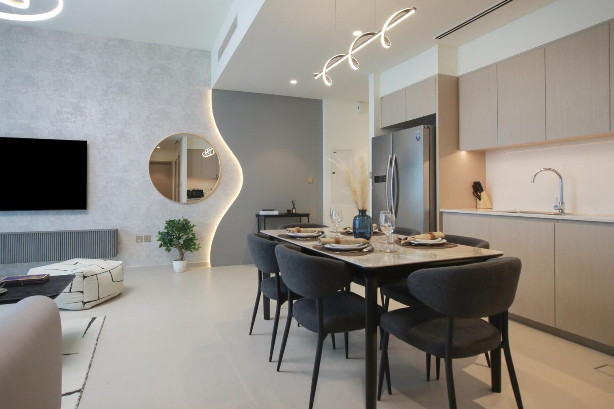 Apartment Full Burj Khalifa And Fountains Views Dubai